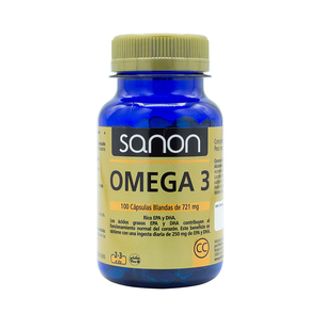 Capsulas Sanon Omega 3 100 Uds.