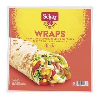 Pão Tipo Wrap Sem Glúten 160 Gramas Schär