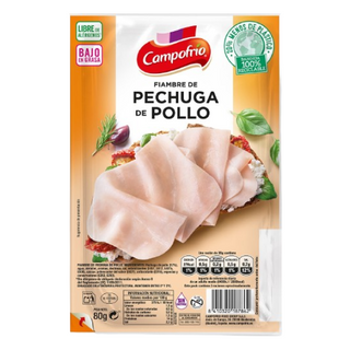 Campofrío Pechuga De Pollo Extrajugosa 80g