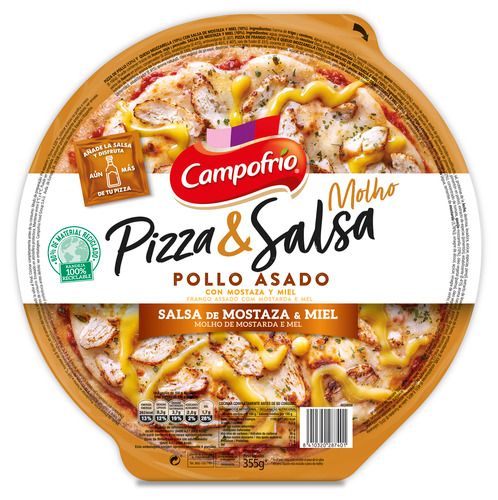 Campofrio Pizza Frango Assado 360g