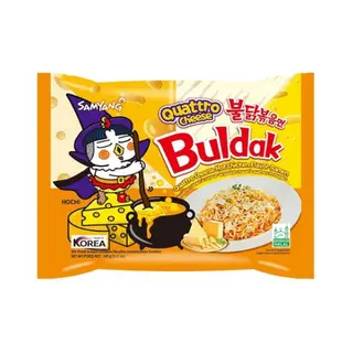 Buldak Quattro Cheese – 145g. (Spicy)