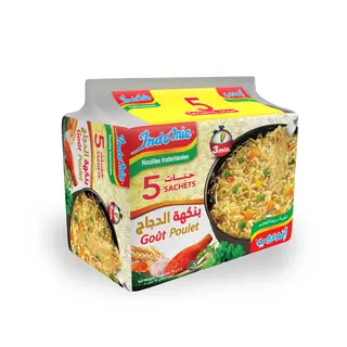 Indomie Nouilles Poulet Pack 5In1 (8U)