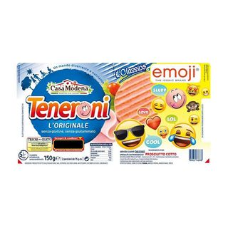 Casa Modena Teneroni Hamburger Con Prosciutto Cotto 2 X 75 G - 158238