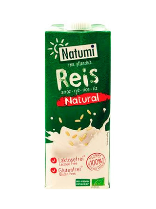 NAPÓJ RYŻOWY BEZ DODATKU CUKRÓW BEZGLUTENOWY BIO 1 L - NATUMI