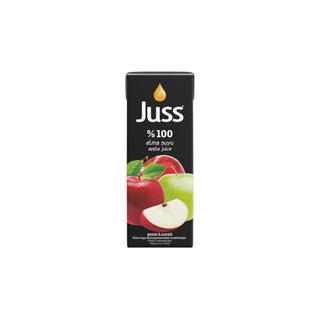 JUSS ვაშლის წვენი 100%-200მლ/8698720868653