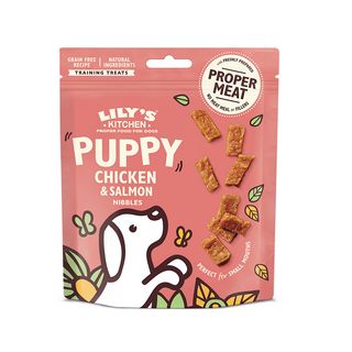 Lil Dog Puppy Chicken/Salmon/Nibbl 70Gr