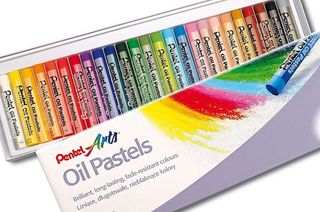 Pentel Pastele Olejne W 24 Kolory