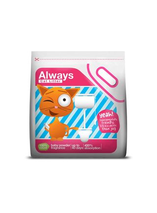 Always Areia Aglomerante Natural 6kg