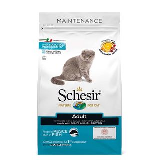 Schesir Ração Gato Adulto Manu Peixe 1,5kg