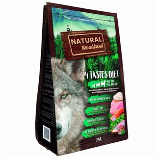 Al Seco Cao Ad Nat 4 Tastes Diet 2Kg