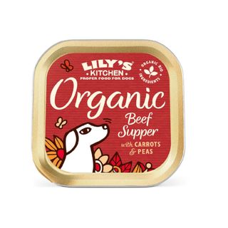 Lily’s Kitchen Organic Ternera Tarrina para perros - Pack   150 g