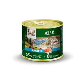 True Origins Wild Puppy Pacific Salmón y Arenque en paté lata 200 g