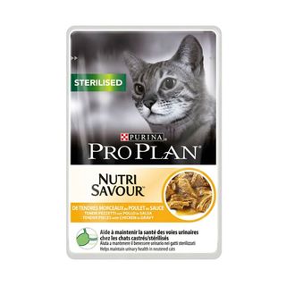 Zestaw promocyjny 3+1 za 1 grosz PRO PLAN STERILISED Kurczak 85g