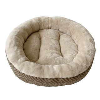 Catshion Geometric Cama Marrón para gatos 11 x 50 x 50 cm