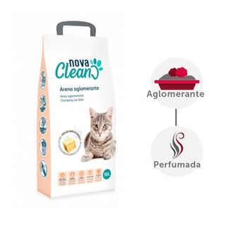 Nova Clean Lecho Aglomerante para gatos 10 L