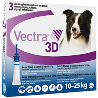 Ceva Pipetas Antiparasitárias Cão 3D 10-25 Kg 3x3,6ml
