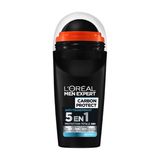 Déodorant carbon protect  5en1 ice  fresh 50 ml - L'OREAL MEN EXPERT