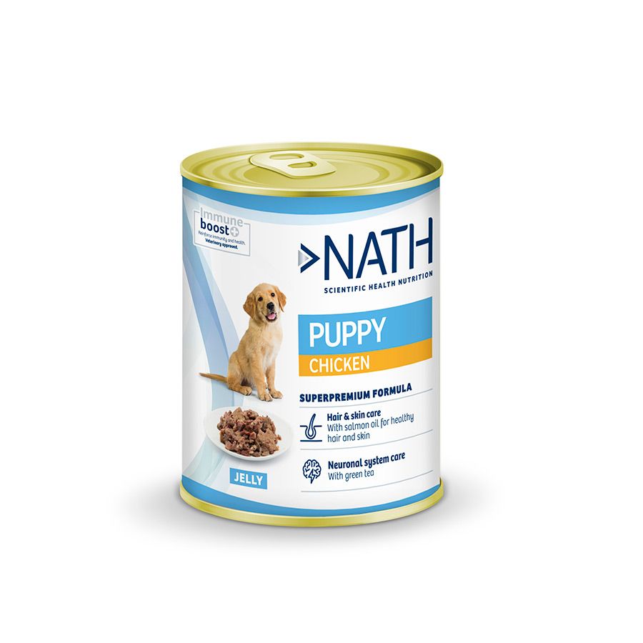 Nath Puppy frango em geleia lata 400G