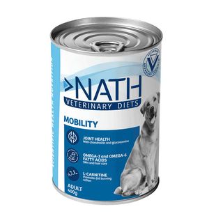 Nath Veterinary Diets Mobility Pavo y Atún lata para perros 400 g