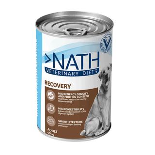 Nath Veterinary Diets Recovery Salmón con Hígado de Pollo lata para perros 400 g