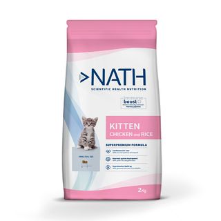 Nath Kitten Pollo y Arroz pienso para gatos   2kg