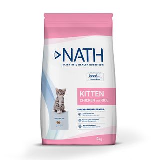 Nath Kitten Pollo y Arroz pienso para gatos   4kg