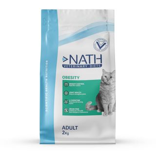 Nath Adult Veterinary Diets Obesity Pienso para gatos   2 kg