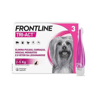Frontline Desparasitante Externo Cão Xs Pipeta 2 - 5 Kg (3un)