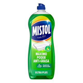 Lavavajillas Mano Ultra Plus Mistol 650Ml.