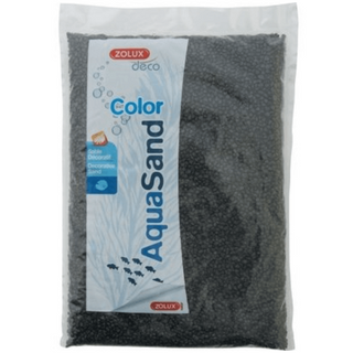 Zolux Aquasand Color Noir Ebene 1Kg
