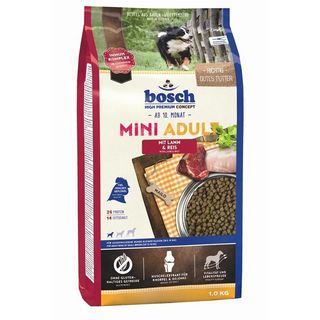 Bosch Mini Adult Karma dla Psów Jagnięcina i Ryż, 1kg