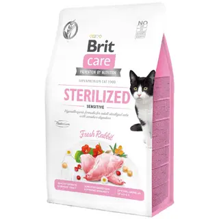 Brit Care Bezzbożowa Sterilised Sensitive 400g