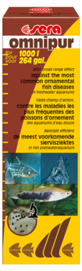 Sera Omnipur Acondicionador de Agua para acuarios