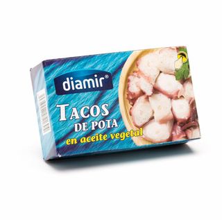 Poulpe à l'huile végétale 110g - DIAMIR