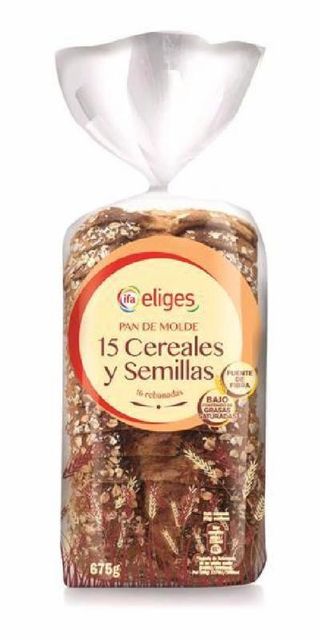 Ifa Pan De Molde 15 Cereales 675G