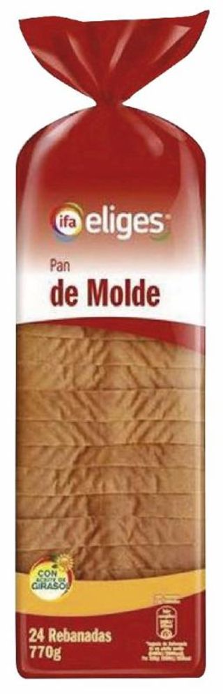 Pan Molde Familiar Ifa Eliges 820G