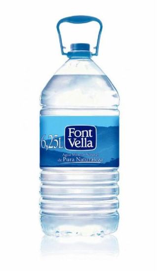 Agua Mineral Font-Vella Pet 6,25L