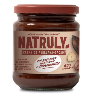 Natruly Crema de Cacao y Avellanas 285g