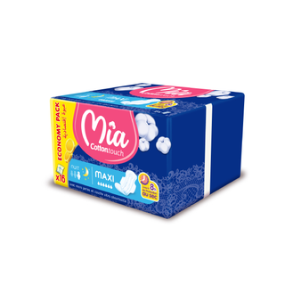 Mia Serviette Hygiénique Maxi Nuit Value 16 Unités