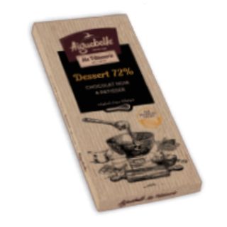 Chocolat Pâtisserie Noir 72% Aiguebelle 175g