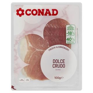 Conad Freschi & Convenienti Dolce Crudo 100 G - 8003170077133