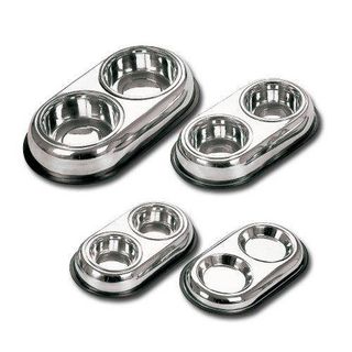 Tk-Pet Comedero Doble Para Mascotas L