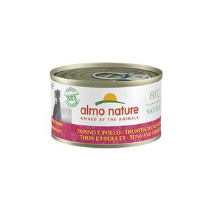 Almo Nature Hfc Atún Y Pollo Lata Para Perros 95 G