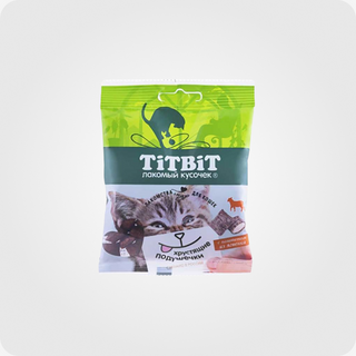 ხრაშუნა ბალიშები საქონლის ხორცის პაშტეტით - კატებისთვის