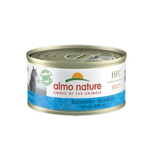 Almo Nature Hfc Caballa Lata En Gelatina Para Gatos 70 G