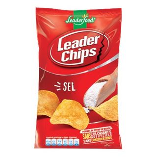 Leader chips salées 85g - LEADER FOOD