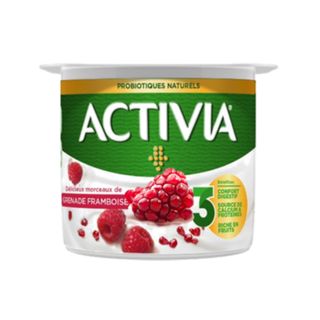 Yaourt séléction grenade framboise 90g - ACTIVIA