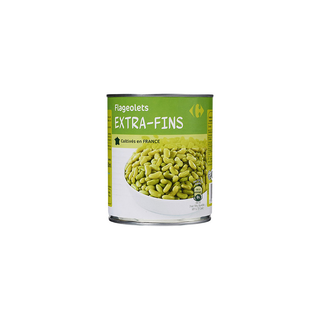 Flageolets Extra-Fins La Boite De 530G