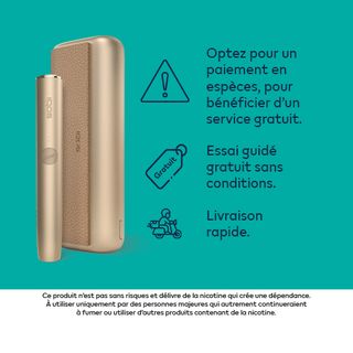 Essayez IQOS ILUMA PRIME maintenant