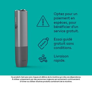 Essayez IQOS ILUMA ONE maintenant